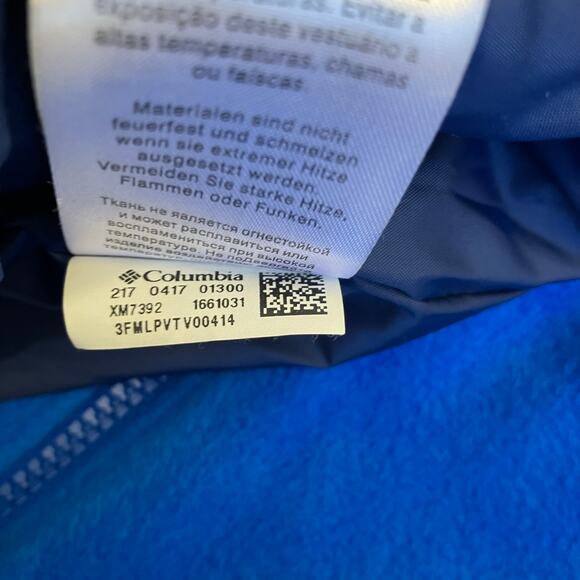 Columbia Mens XXL Arctic Trip II Interchange Jacket with Removable Fleece Lining - Picture 16 of 16